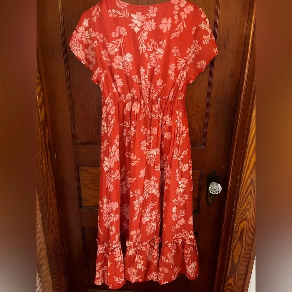 Isabel Maternity Dress Size Medium Floral Dress - Picture 2 of 3